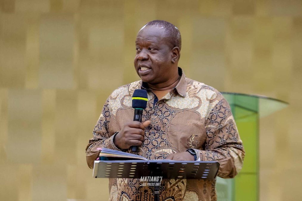 Former Interior and Education Cabinet Secretary Fred Matiang'i.PHOTO/@RealMatiangi/X