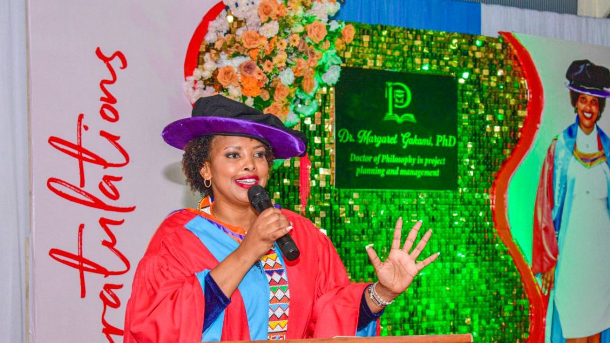 Margaret Gakami makes history as first female AP officer to earn PhD