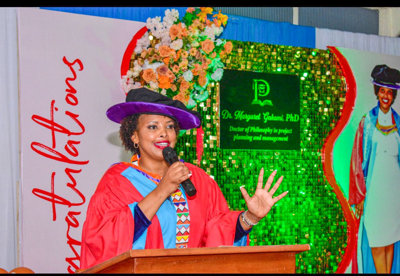 Margaret Gakami makes history as first female AP officer to earn PhD