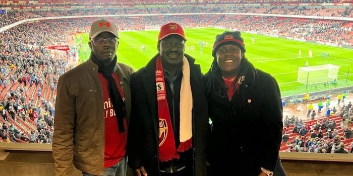 Raila Odinga jnr: I will miss watching Arsenal matches with my dad