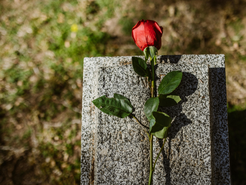 Couple discovers ancient grave marker in their yard