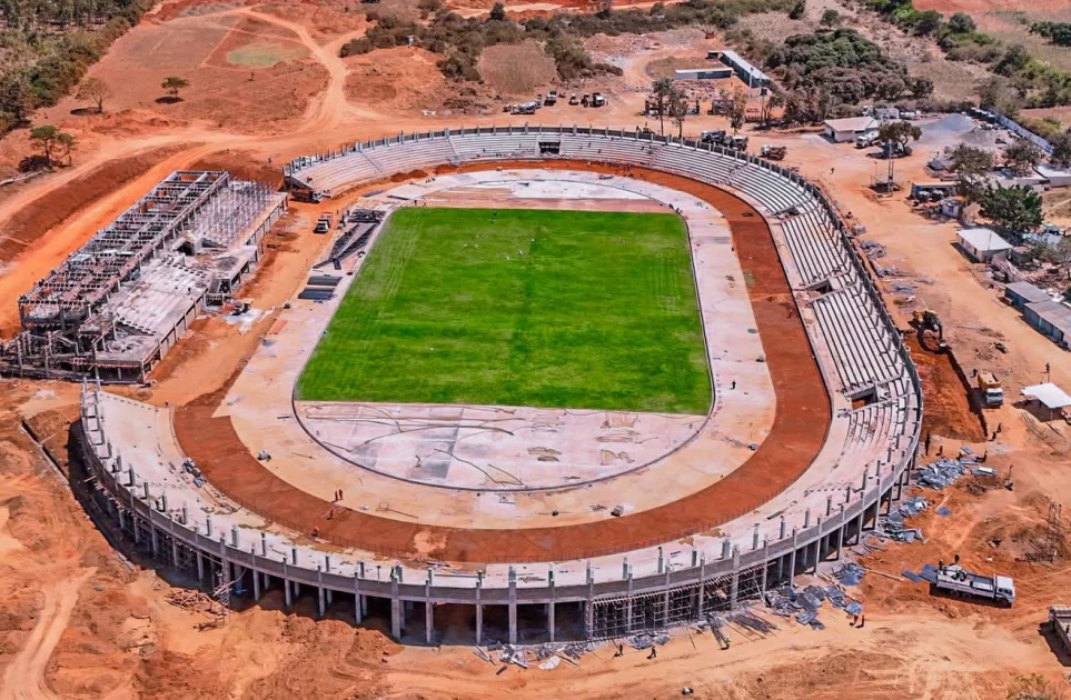 Ithookwe Stadium now complete ahead of the Mashujaa Day fete in Kitui