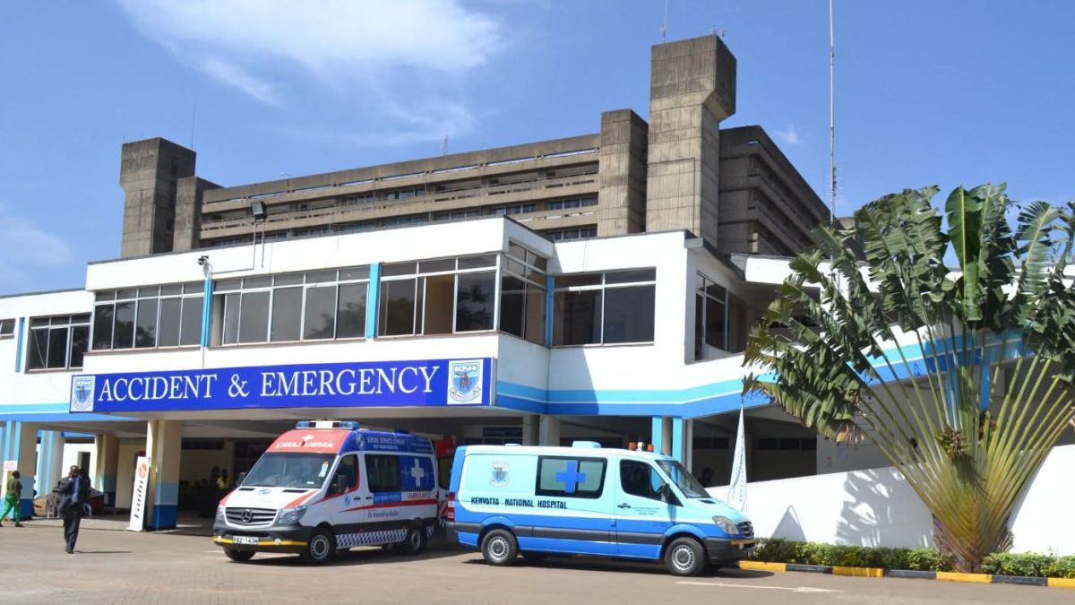 Kenya National Hospital Accident and Emergency Unit.