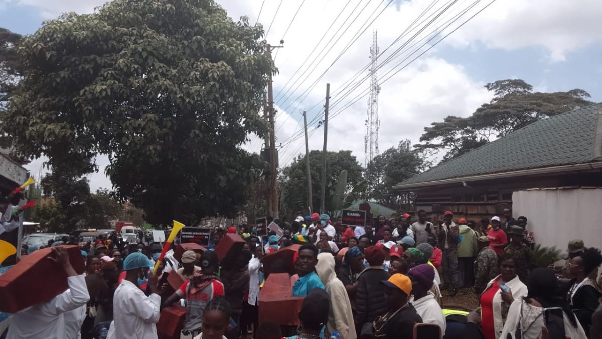 Doctors stage protests in Kiambu over county’s health crisis