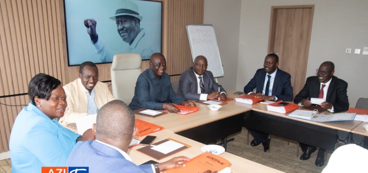The ODM Central Committee meeting underway under the chairmanship of Party Leader Oburu Oginga on Monday, October 27, 2025. PHOTO/ @TheODMparty/X