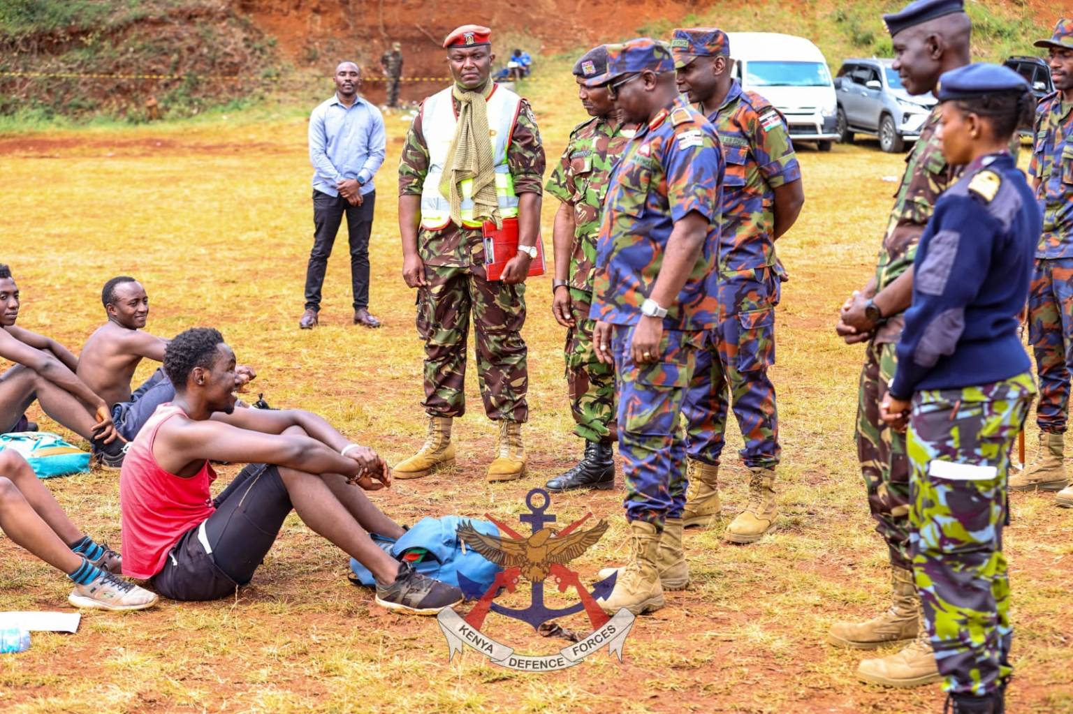 KDF explains intensive training awaiting each group after recruitment