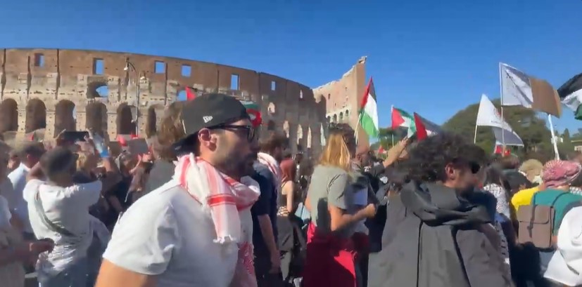 Hundreds clash with police as protests persist in Rome
