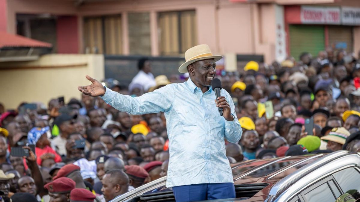 Ruto declares firearms amnesty in Baringo County