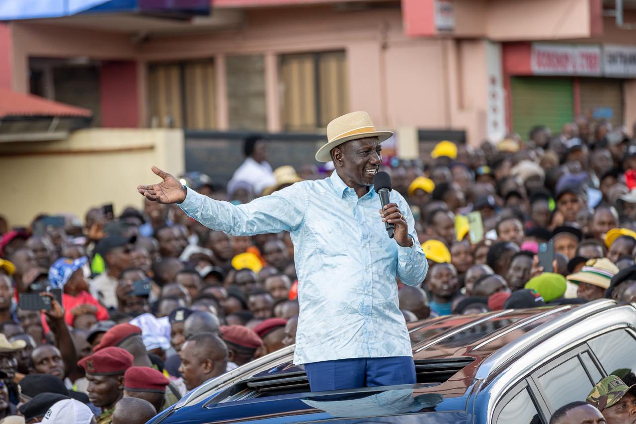 Ruto declares firearms amnesty in Baringo County