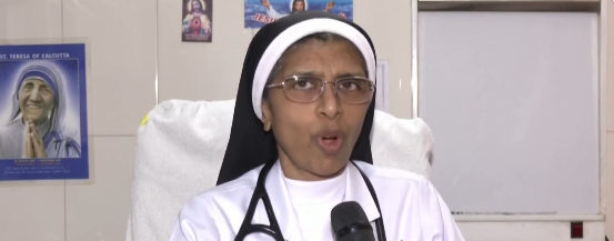 Indian Cardiologist Alphonse speaks to the media. PHOTO/Screengrab by K24 Digital