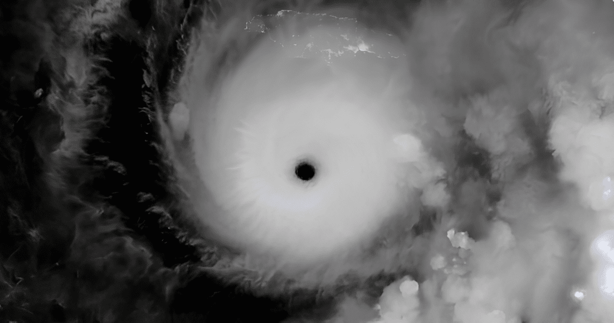 Stunning satellite imagery of Hurricane Melissa. PHOTO/@weatherdak/X