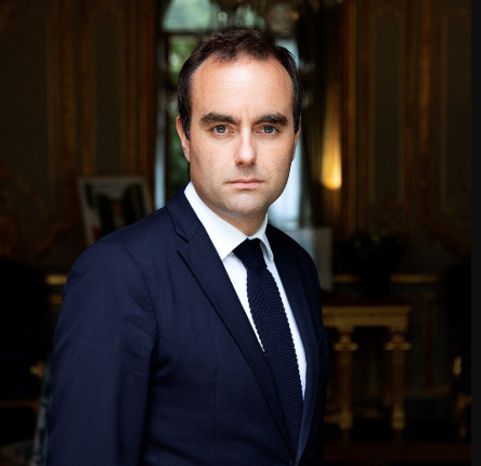 Former France Prime Minister Sébastien Lecornu.PHOTO/@PopBase/X