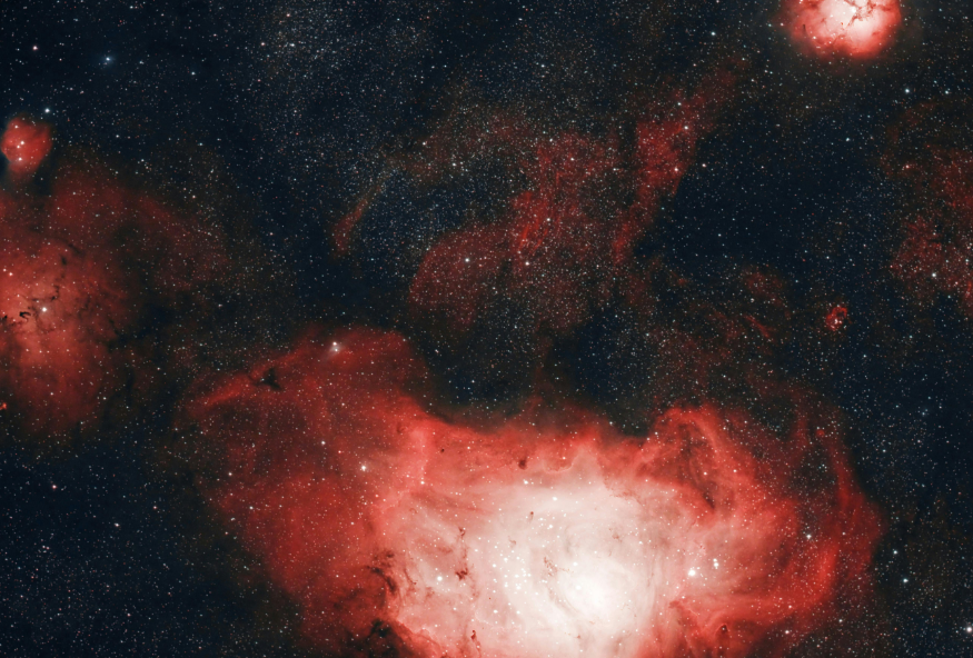 Rare red lightning captured in skies