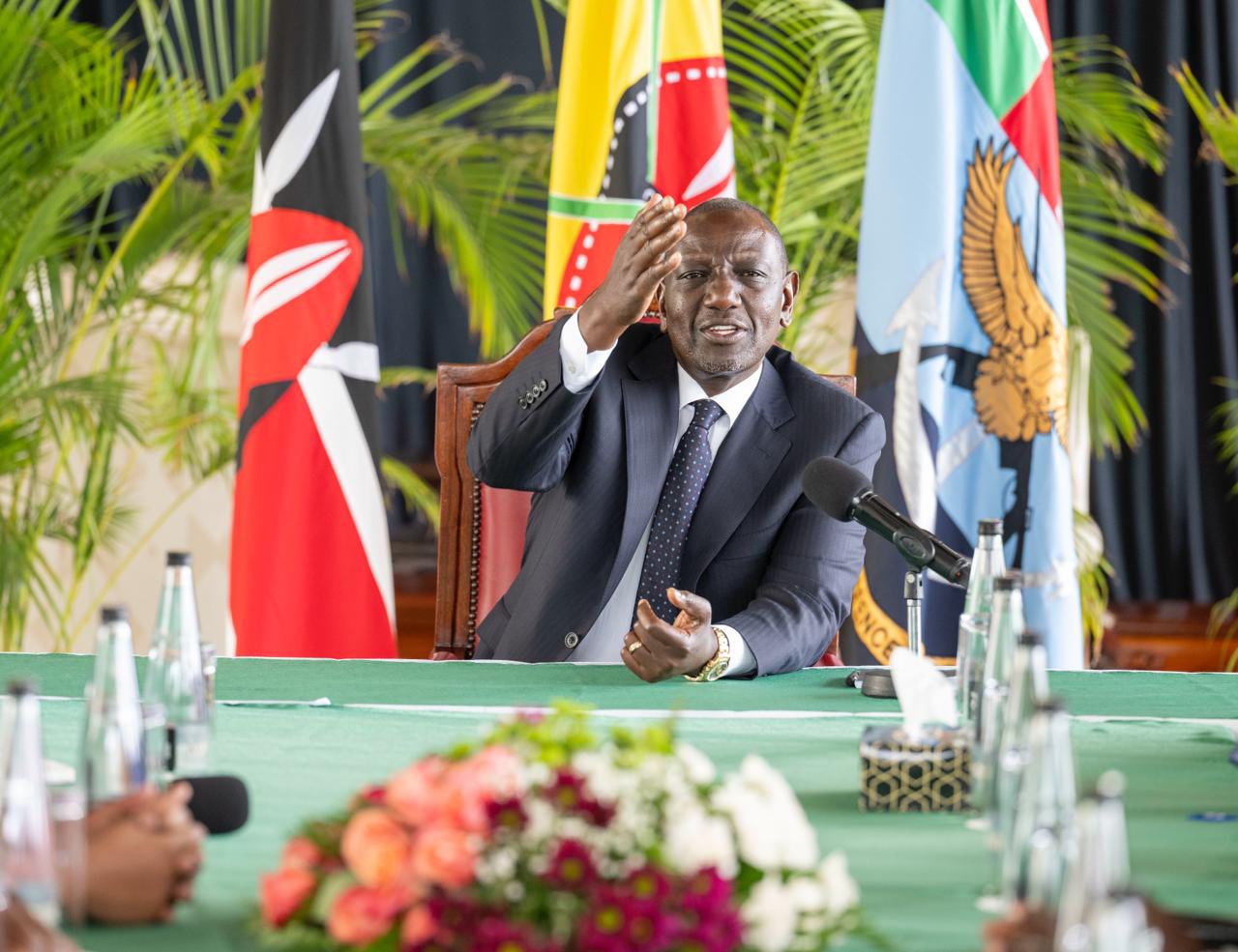 Ruto meets Kitui leaders ahead of Mashujaa Day celebrations