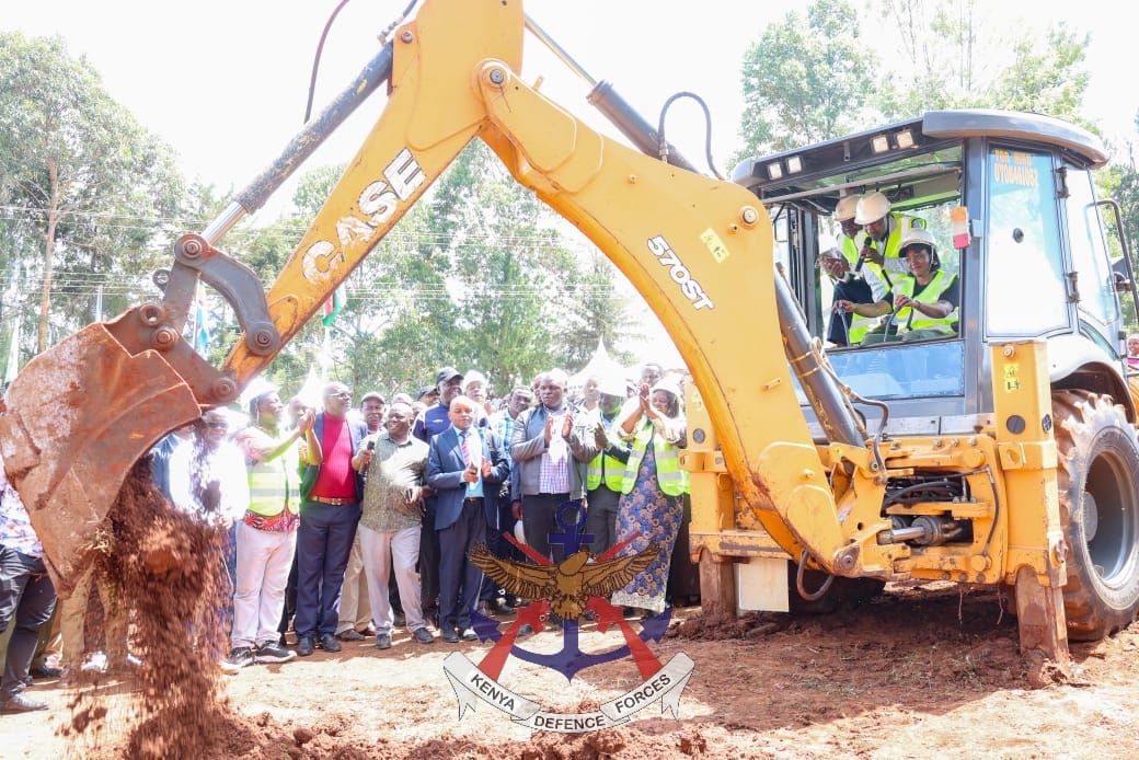 Govt ropes in KDF to help build university in Nyamira within 10 months