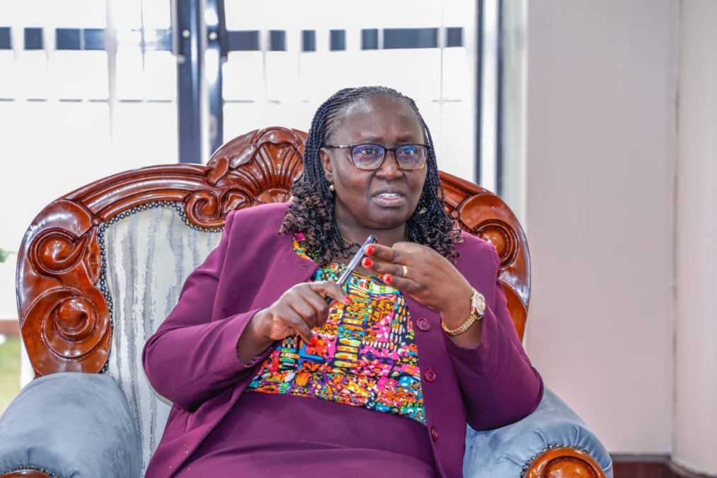 Cabinet Secretary for Gender Hanna Wendot Cheptumo. PHOTO/@hannawcheptumo/X