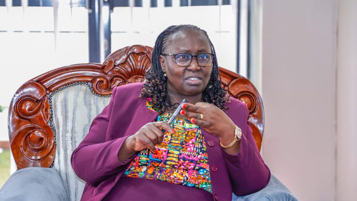 Cabinet Secretary for Gender Hanna Wendot Cheptumo. PHOTO/@hannawcheptumo/X