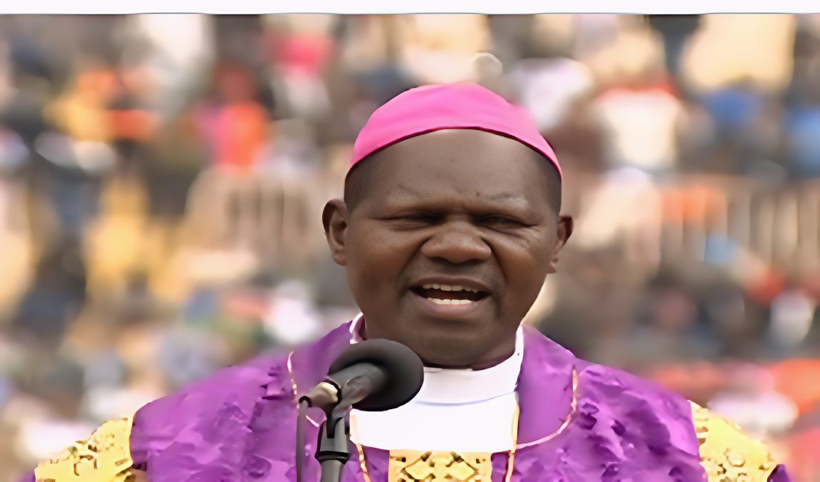 ACK Bishop,Bondo Diocese David Kodia. PHOTO/Screengrab by K24 Digital