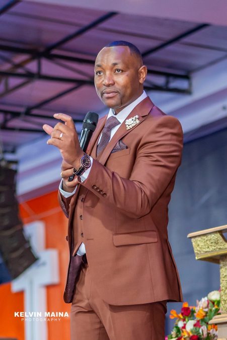 JCM's Bishop Ben Kiengei during a past event. PHOTO/https://web.facebook.com/MinyonyoMaster