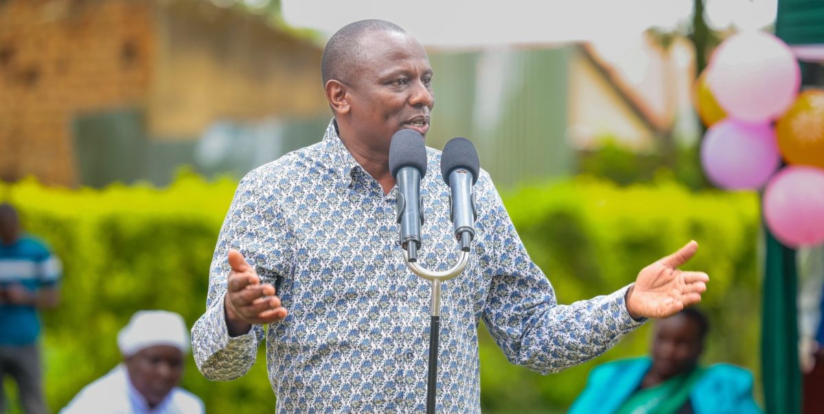 Kikuyu MP Kimani Ichung'wah speaks during a past event. PHOTO/https://www.facebook.com/kimani.ichungwah.7