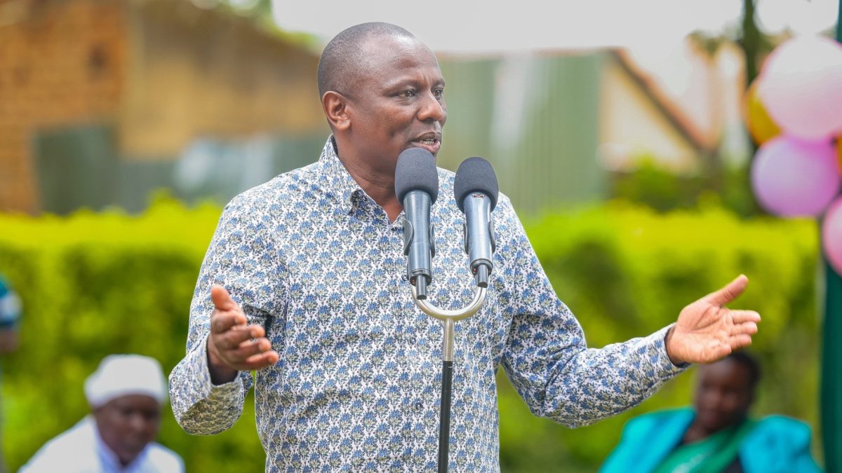 Kikuyu MP Kimani Ichung'wah speaks during a past event. PHOTO/https://www.facebook.com/kimani.ichungwah.7