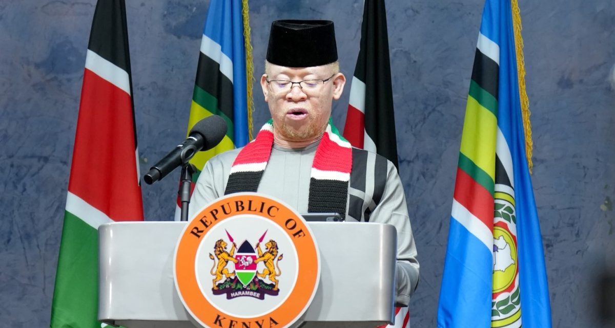 Government Spokesperson Isaac Mwaura speaks during a past event. PHOTO/https://www.facebook.com/senisaacmwaura