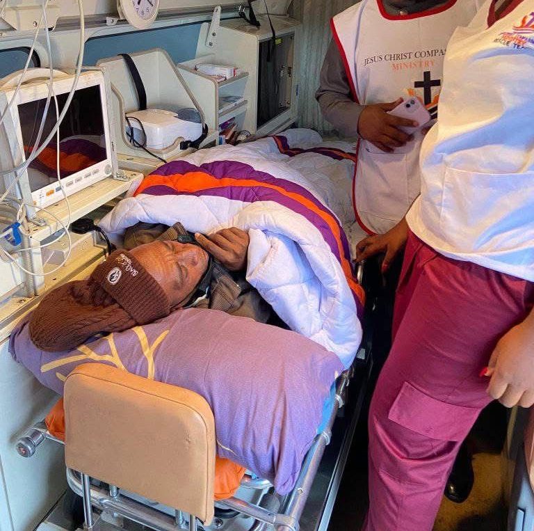 Kaluma Boy’s father finally moved to a mission hospital