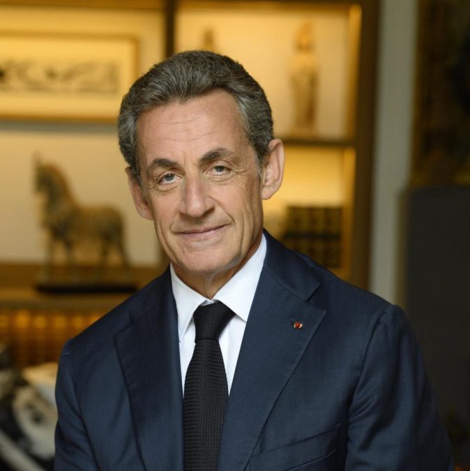 Nicolas Sarkozy during a past event. PHOTO/https://web.facebook.com/nicolassarkozy