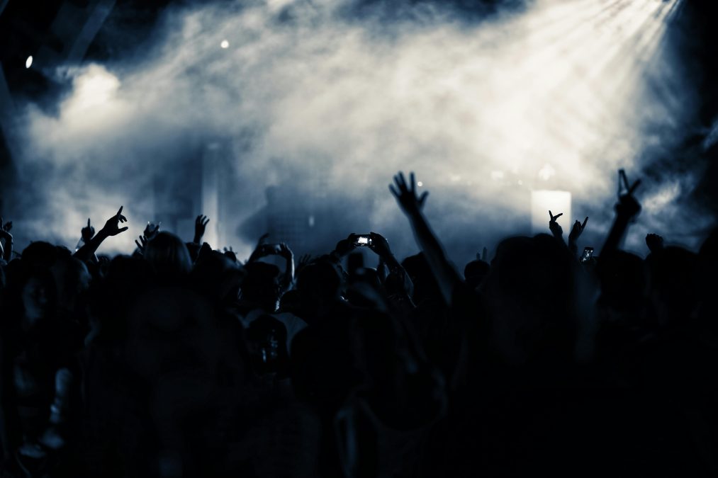 A silhouette of people partying. Image is used for illustration. PHOTO/Pexels