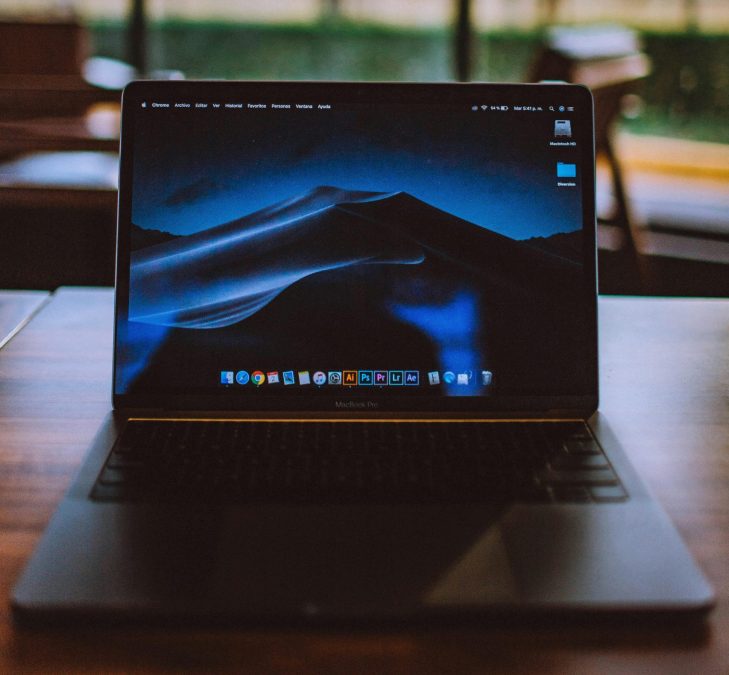 Photo of a laptop placed on a table. PHOTO/Pexels