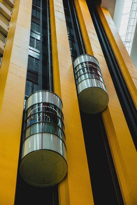 A photo of 2 lifts. PHOTO/Pexels
