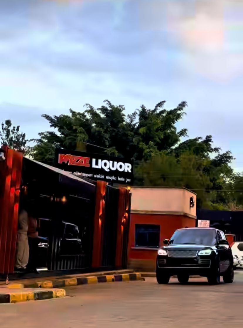 Vandalised Willy Paul’s liquor store in Mirema cordoned off with crime tape