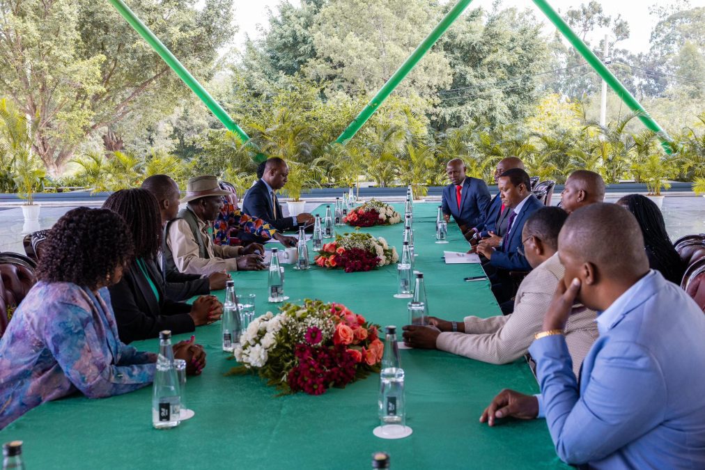 President William Ruto meets Ukambani region leaders at State House. PHOTO/https://www.facebook.com/williamsamoei