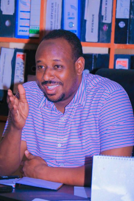 Wajir Municipality Managing Director, Omar Shano. PHOTO/https://www.facebook.com/abdifatahismail.ismail