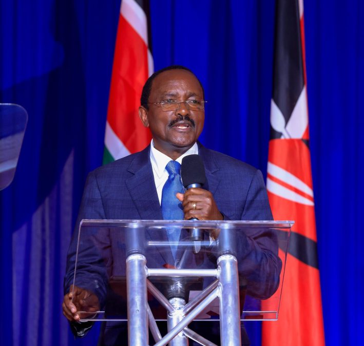 Kalonzo during Wiper's NDC on Friday, October 10, 2025. PHOTO/https://web.facebook.com/DPGachagua