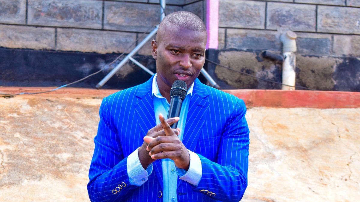 Gospel Musician Ngaruyia Junior. PHOTO/https://www.facebook.com/NgaruiyaJuniorKingOfKigooco