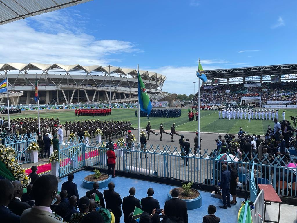 Tanzanians react to Samia Suluhu’s restricted and highly guarded swearing-in
