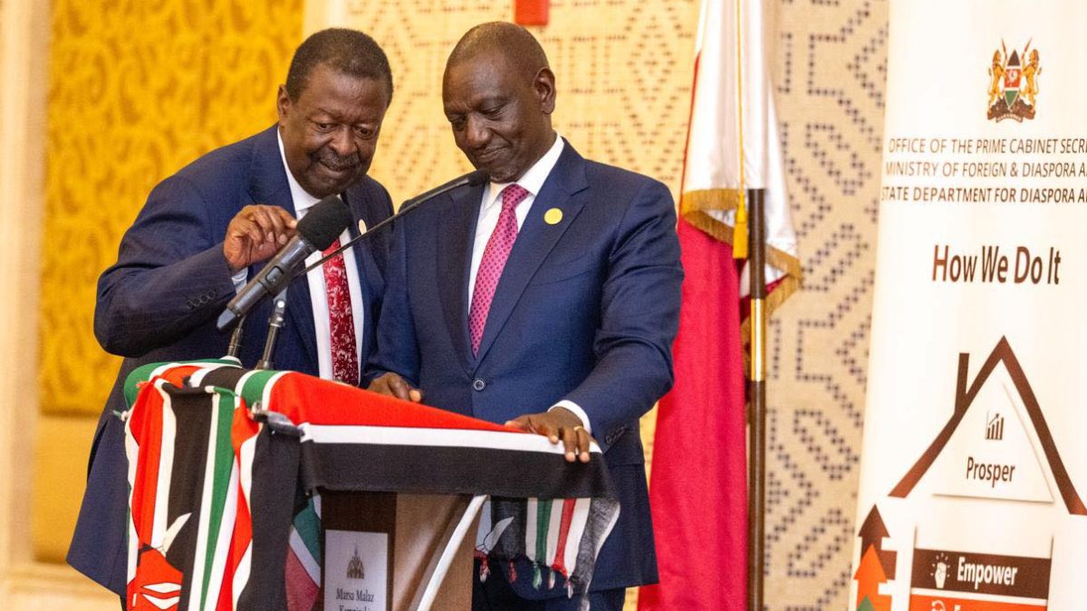 Ruto mistakenly quotes wrong USSD code for buying affordable housing units