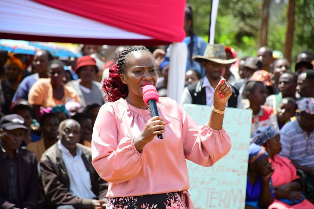Betty Maina speaks during a past event. PHOTO/https://www.facebook.com/betty.maina.393950