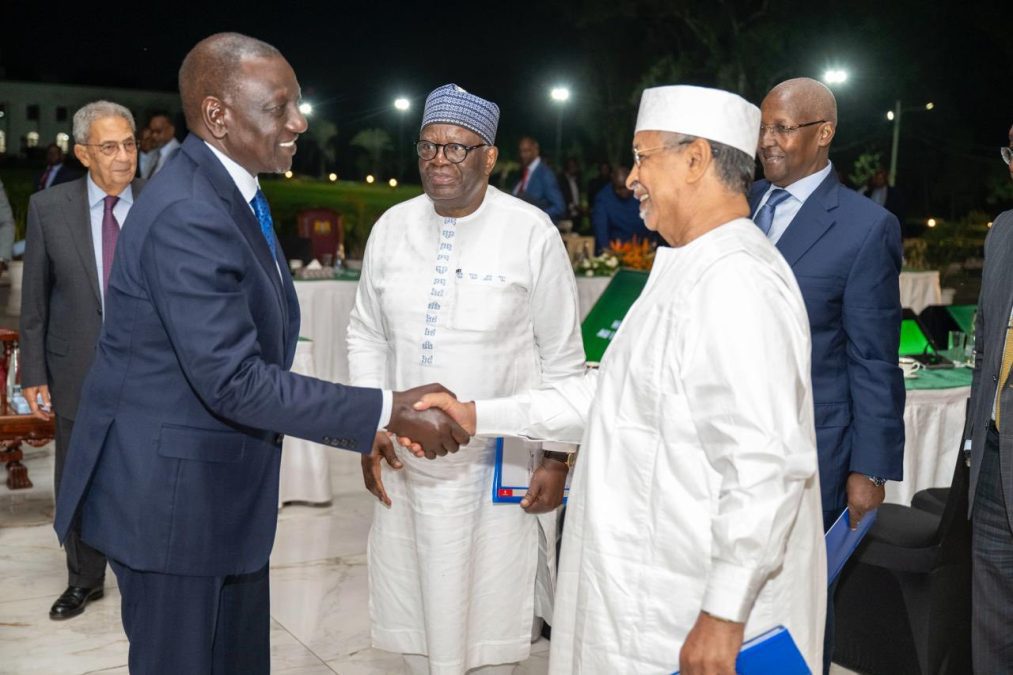 President William Ruto meets AU officials at State House on November 11, 2025. PHOTO/President William Ruto at State House. PHOTO/https://www.facebook.com/williamsamoei