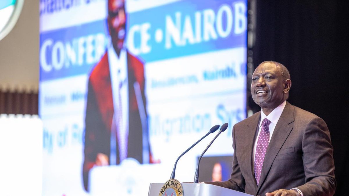Ruto teasingly warns foreign delegates about lions roaming in Nairobi