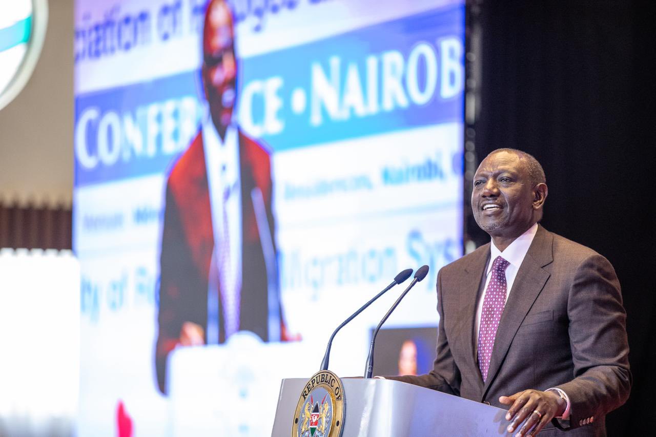 Ruto teasingly warns foreign delegates about lions roaming in Nairobi