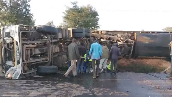 Train collides with truck at Bungoma railway crossing