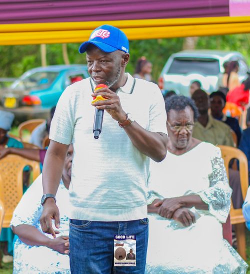 Independent candidate Philip Aroko during his past event: PHOTO/facebook.com/profile.php?id=61553046718551
