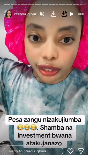 Gloria Ntazola’s statement on Instagram. PHOTO/Screengrab by K24 Digital
