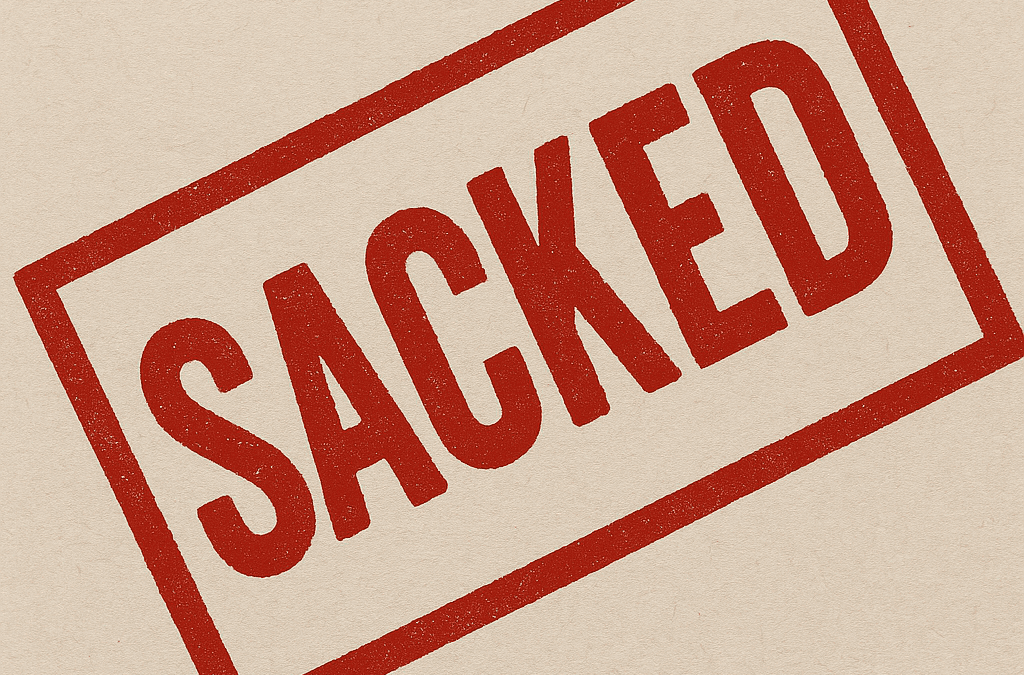 An Ai-generated graphic to illustrate job sacking. PHOTO/ChatGPT