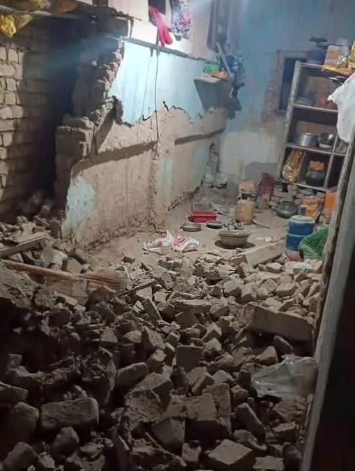 The aftermath of Afghanistan earthquake. PHOTO/@ASEELApp/X