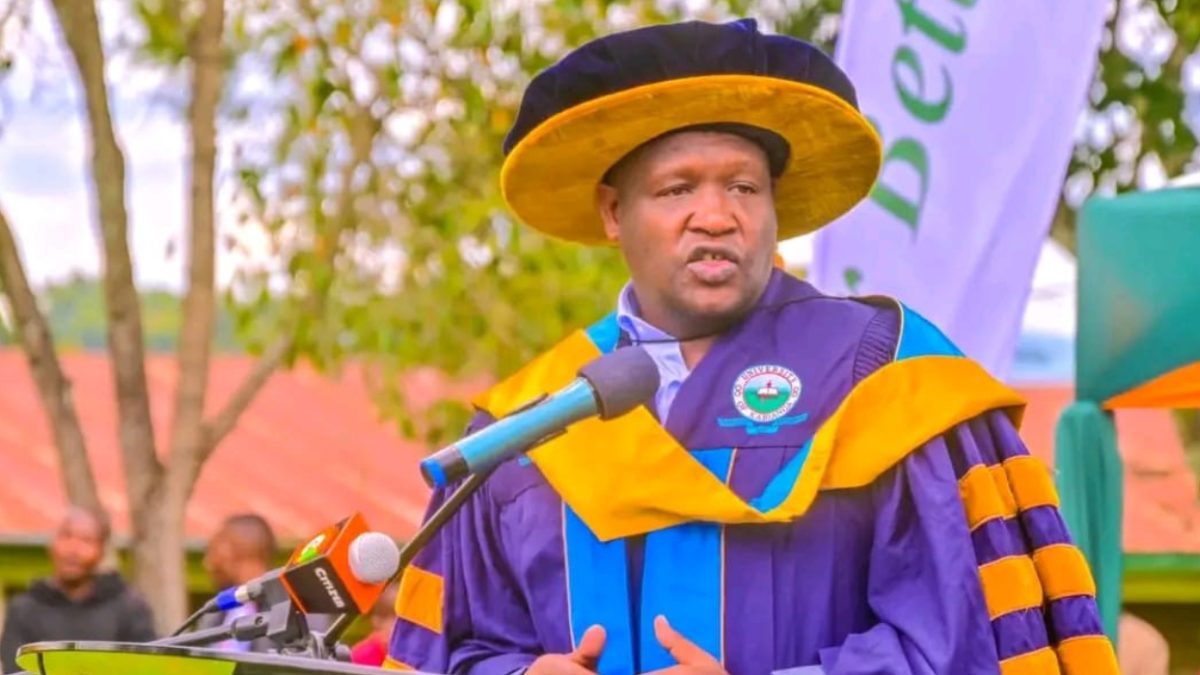 Council of Governors' Chair of Education, Dr. Erick Mutai PHOTO/Rahab Kinuthia