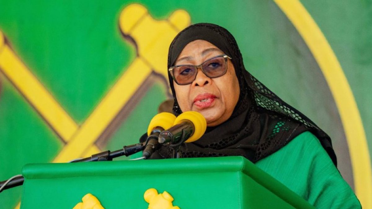 Tanzania President Samia Suluhu. PHOTO/@newvisionwire/X