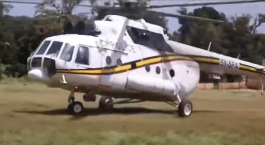 Police chopper experiences fault during take-off in landslide rescue mission